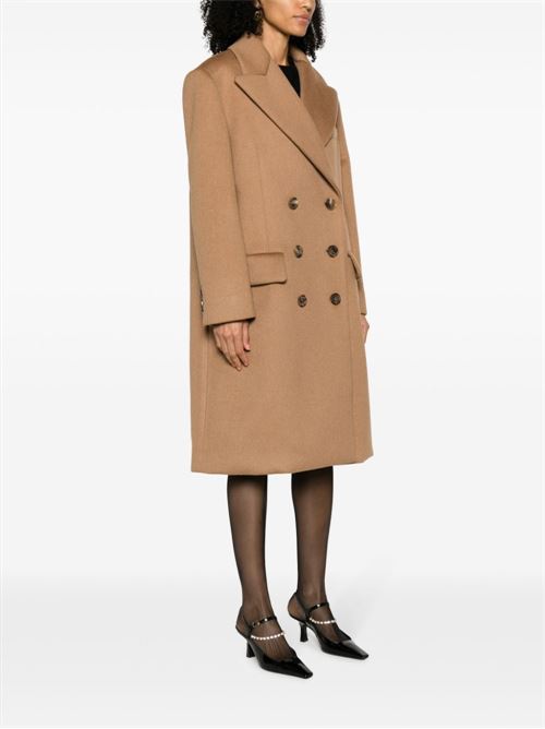 Coat with logo MIU MIU | MS198213OMF0040